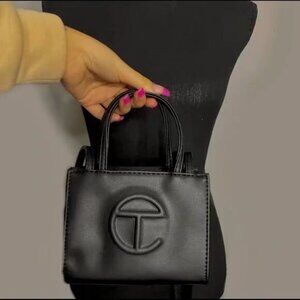 Telfar Small Black Shopping Bag